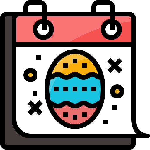 Easter Mangsaabguru Lineal Color icon