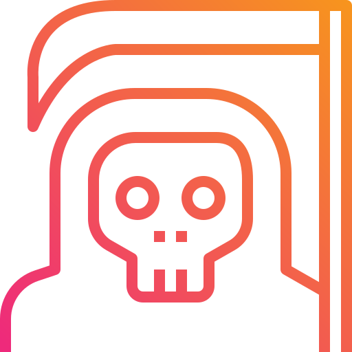 Grim reaper Mangsaabguru Lineal Gradient icon