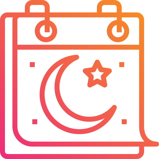 ramadan Mangsaabguru Lineal Gradient ikona