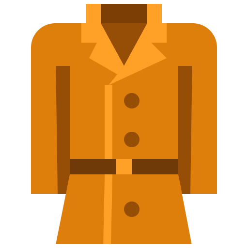 Coat Mangsaabguru Flat icon