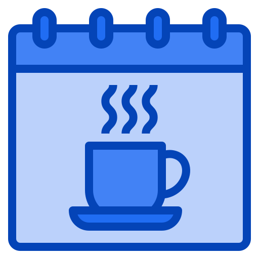 Перерыв на кофе Generic Blue иконка