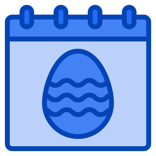 부활절 Generic Blue icon