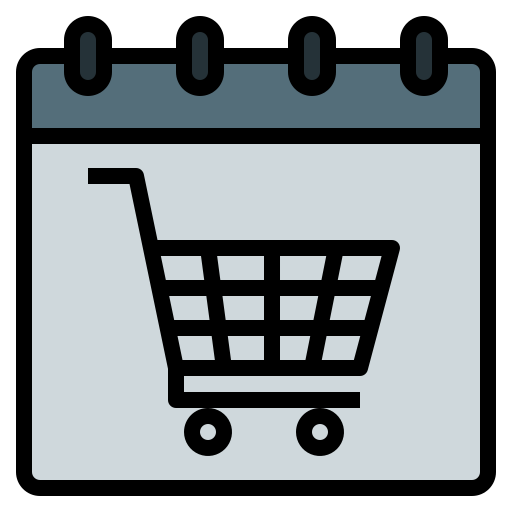 Shopping cart Mavadee Lineal Color icon