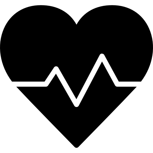 Cardiogram Basic Miscellany Fill icon