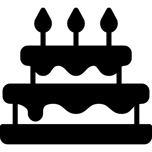torta nuziale Basic Miscellany Fill icona