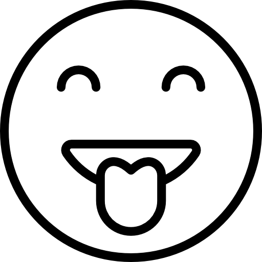 szczęśliwy Basic Miscellany Lineal ikona