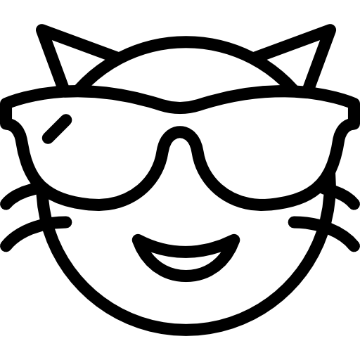 gatto Basic Miscellany Lineal icona