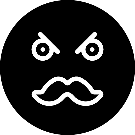 bigote Basic Miscellany Fill icono