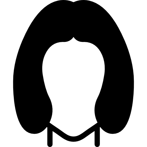 włosy kobiety Basic Miscellany Fill ikona