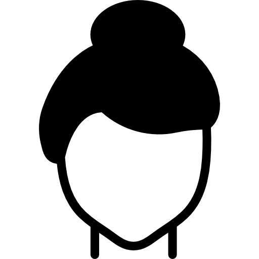 女性の髪 Basic Miscellany Fill icon