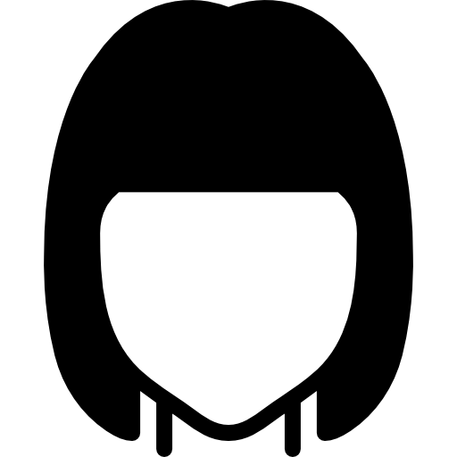 Woman hair Basic Miscellany Fill icon