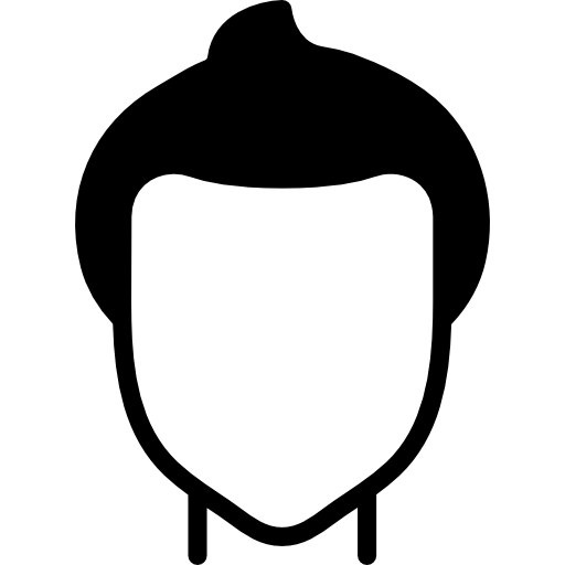 włosy męskie Basic Miscellany Fill ikona