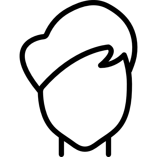 Мужские волосы Basic Miscellany Lineal иконка
