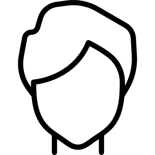 Man hair Basic Miscellany Lineal icon