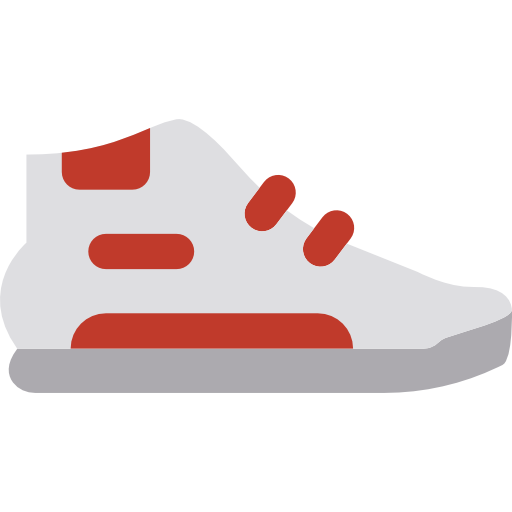 Sneakers Basic Miscellany Flat icon