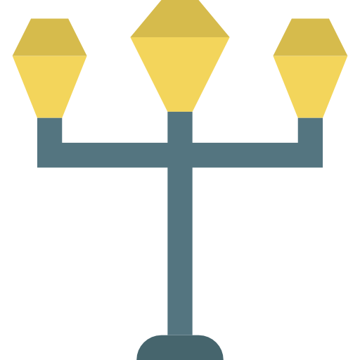 Streetlight Basic Miscellany Flat icon