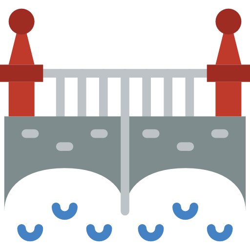 Bridge Basic Miscellany Flat icon