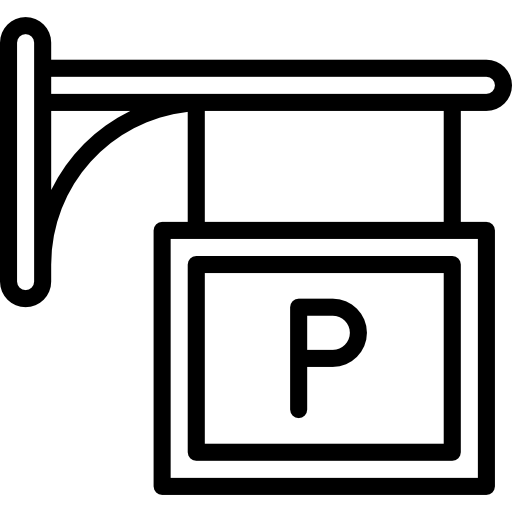 Parking Basic Miscellany Lineal icon