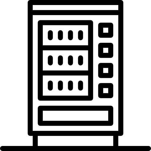 automat do sprzedaży Basic Miscellany Lineal ikona