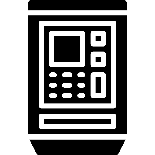 cajero automático Basic Miscellany Fill icono