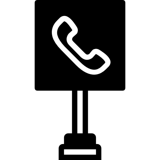 budka telefoniczna Basic Miscellany Fill ikona