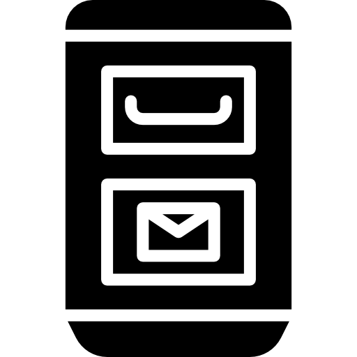 caixa de correio Basic Miscellany Fill Ícone