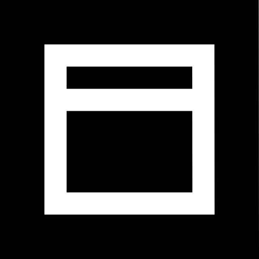 sitio web Basic Straight Filled icono
