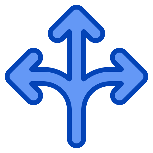 kreuzung Generic Blue icon