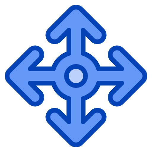 beweging Generic Blue icoon