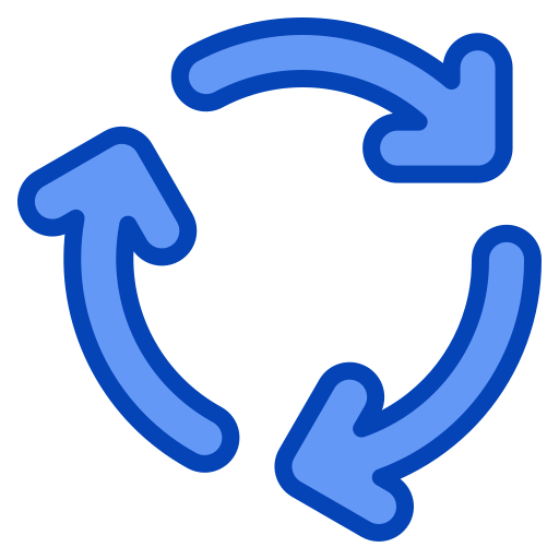 재활용 Generic Blue icon