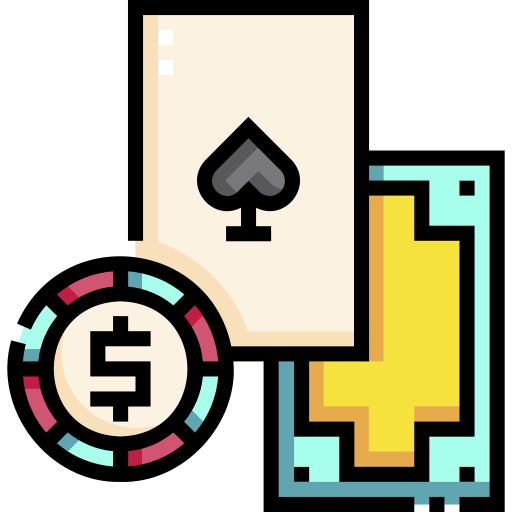 Poker Detailed Straight Lineal color icon