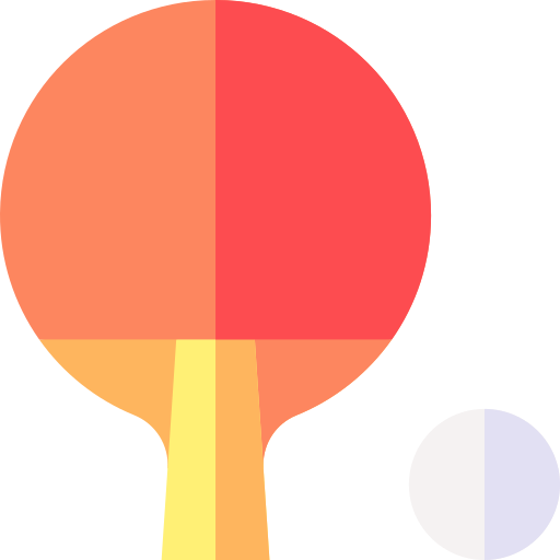 ping pong Basic Straight Flat icono