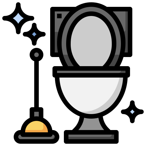トイレ Surang Lineal Color icon
