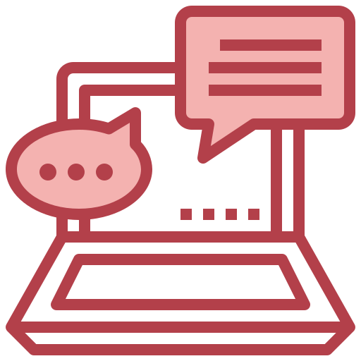 chatbot Surang Red icon