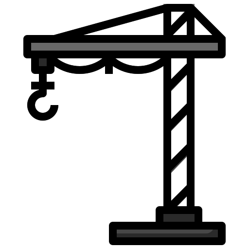 kraan Surang Lineal Color icoon