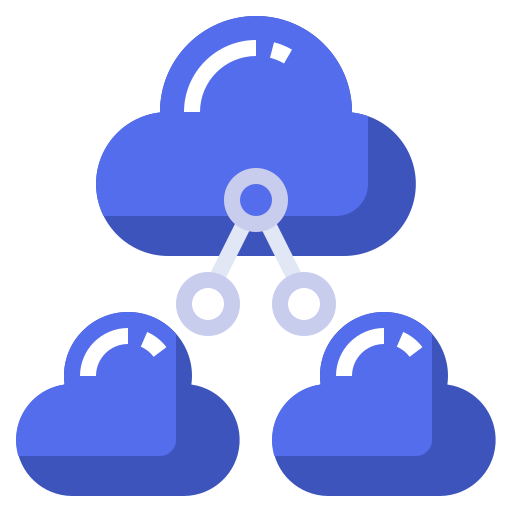 cloud-sharing Surang Flat icon