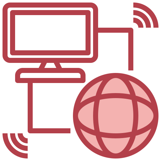 Connection Surang Red icon