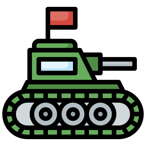 panzer Surang Lineal Color icon