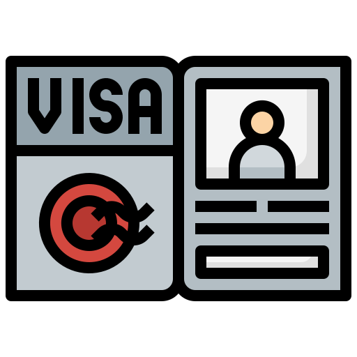 visa Surang Lineal Color icona