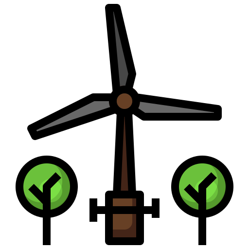 turbina Surang Lineal Color icona