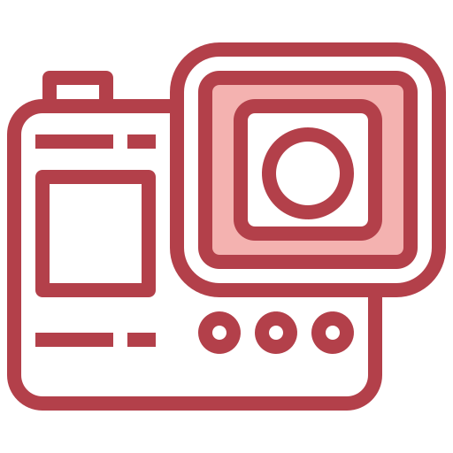 cámara de acción Surang Red icono