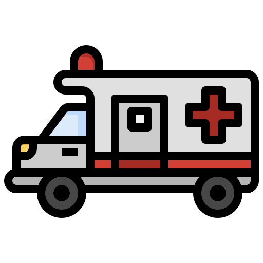Ambulance Surang Lineal Color icon