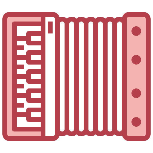 accordeon Surang Red icoon