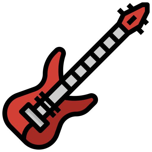 guitarra electrica Surang Lineal Color icono