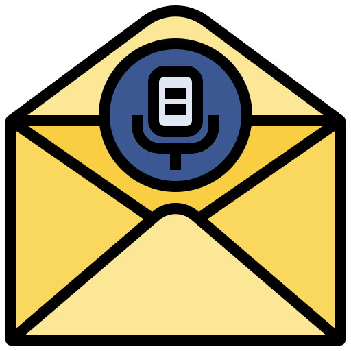 voicemail Surang Lineal Color icon