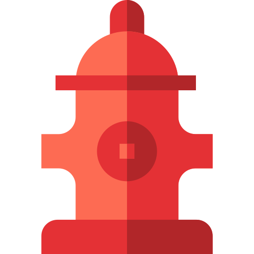boca de incendio Basic Straight Flat icono