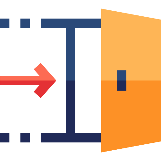 Выходная дверь Basic Straight Flat иконка