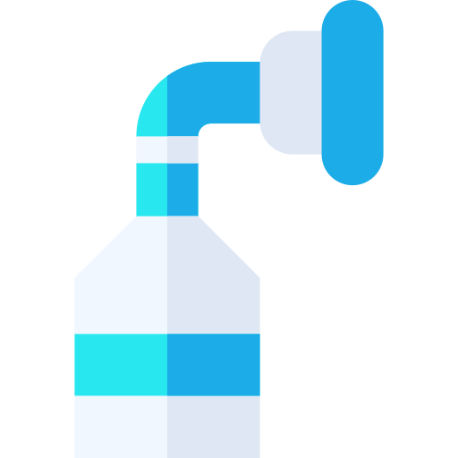 sauerstofftank Basic Straight Flat icon