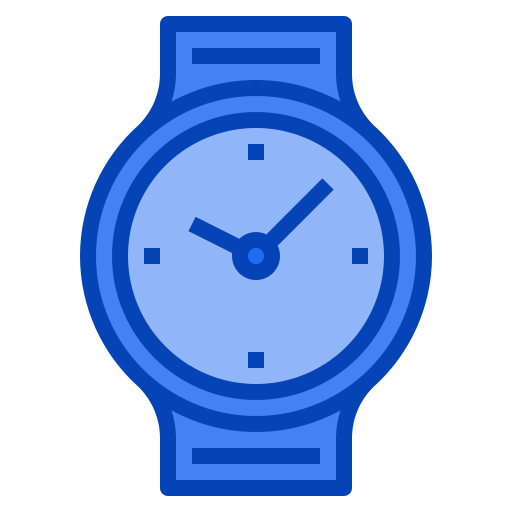 montre-bracelet Generic Blue Icône