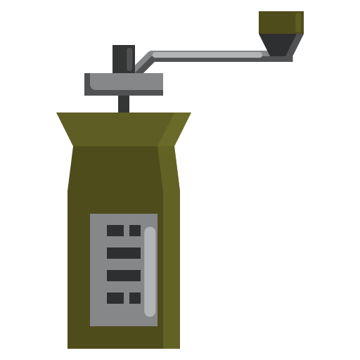 Coffee grinder Surang Flat icon